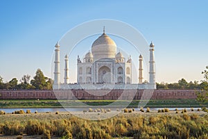 Taj Mahal in Agra, India photo