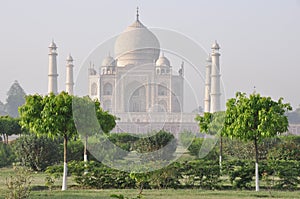 Taj Mahal, From the Back, Agra India