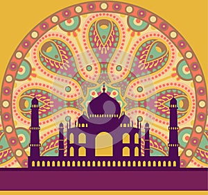 Taj Mahal card