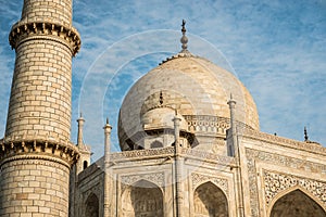 Taj Mahal close up