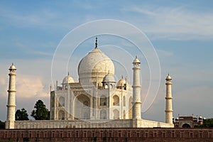Taj Mahal at dawn
