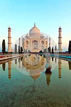 Taj Mahal in India photo