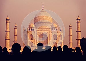 Taj Mahal India Seven Wonders Concepts