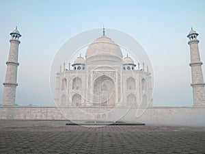 Taj mahal landmard of Agra