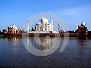 Taj Mahal from the river