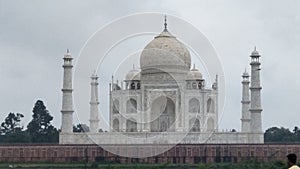 Taj Mahal situated in agra photo
