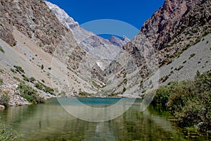 Tajikistan Fann mountains landscape