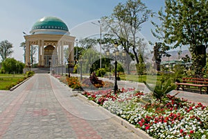 Tajikistan park in Khujand