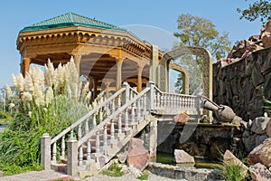 Tajikistan park in Khujand