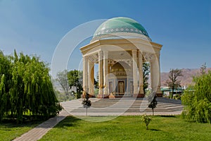 Tajikistan park in Khujand