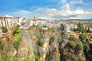 Tajo Gorge. Ronda, Andalusia, Spain