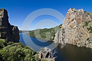 Tajo River in Monfrague, Spain