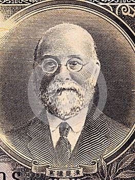 Takahashi Korekiyo a portrait from Japanese money