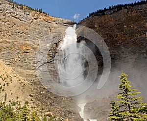 Takakkaw Falls, Canadas second highest waterfall