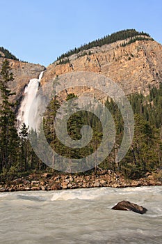 Takakkaw Falls and Yoho River