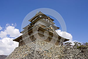 Takashima castle main keep