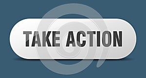 take action button. take action sign. key. push button.
