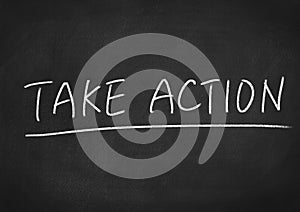 Take action photo