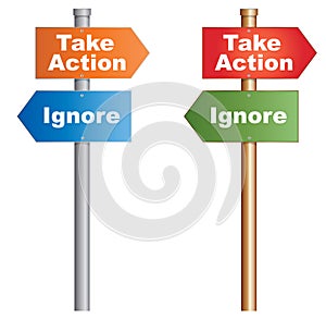 Take Action Ignore