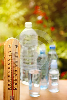 Take care dehydration on hot days