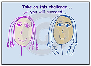 Take on this challenge succeed