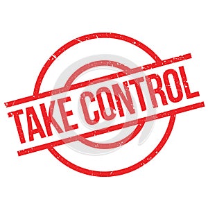 Take Control rubber stamp photo