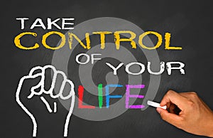 Take control of your life photo