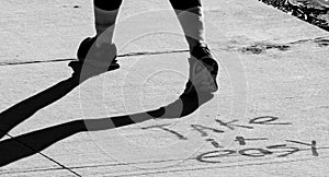 TAKE IT EASY GRAFFITI