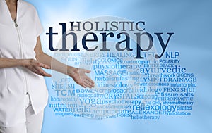 Take a look at all the different Holistic therapies