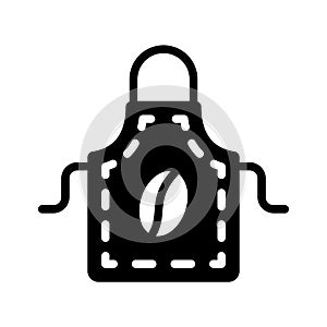 Take a look at visually perfect icon of apron, editable vector design