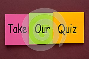 Take Our Quiz