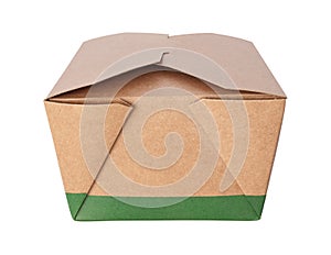 Take-Out Box (with clipping path)