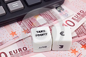 Take profit Euro