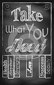 Take What You Need
