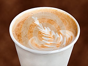 Takeaway Cappuccino