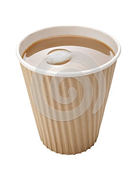 Takeaway Coffee Disposable Cup Milk