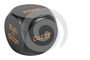 Takeaway Dice. Curry
