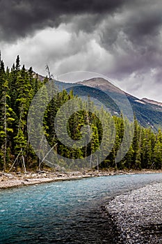 Taken from along the Ice Fields Parkwayl Banff National Park, Alberta, Canada