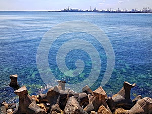 Tetrapods at the Black Sea photo