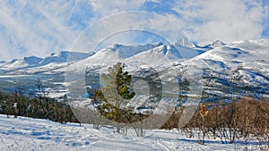 Taken during a hike through the Sognefjell