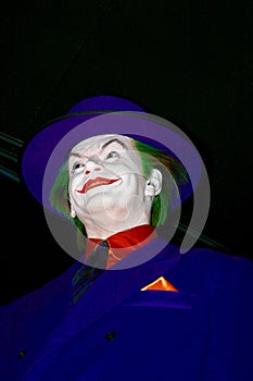 Waxwork of Jack Nicholson as the Joker