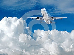 Takeoff plane in airport