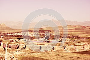 Takht-e SoleymÃÂn site in iran photo