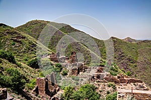 Takht-i-Bhai Parthian archaeological site and Buddhist monastery Pakistan photo