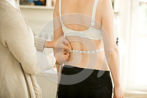 Taking accurate waist measurements
