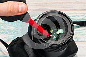 Taking care of photographic lens