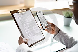 Taking Document Picture Using Phone
