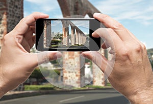 Taking picture Queretaro