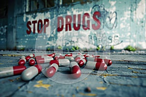Taking a stand: advocating against drug use with powerful imagery, promoting awareness and prevention through the