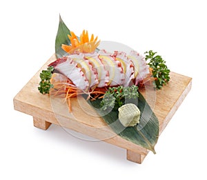 Tako sashimi photo